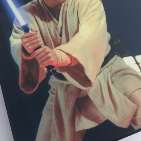 Star Wars Obi Wan Kenobi Print on Wood Wall Decor - Picture 3 of 5